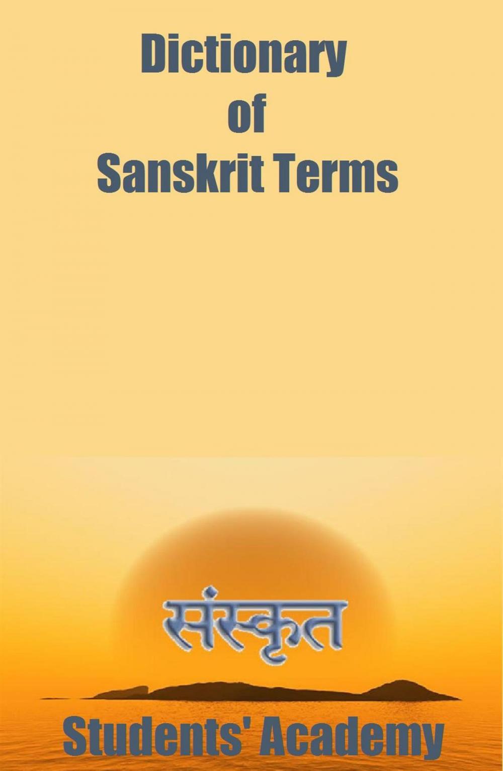 Big bigCover of Dictionary of Sanskrit Terms