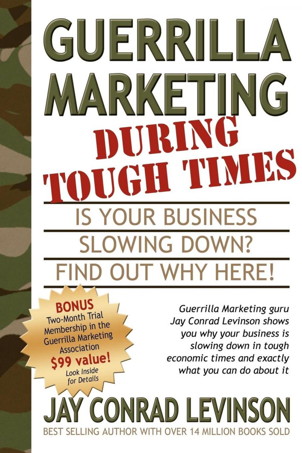 Big bigCover of Guerrilla Marketing During Tough Times