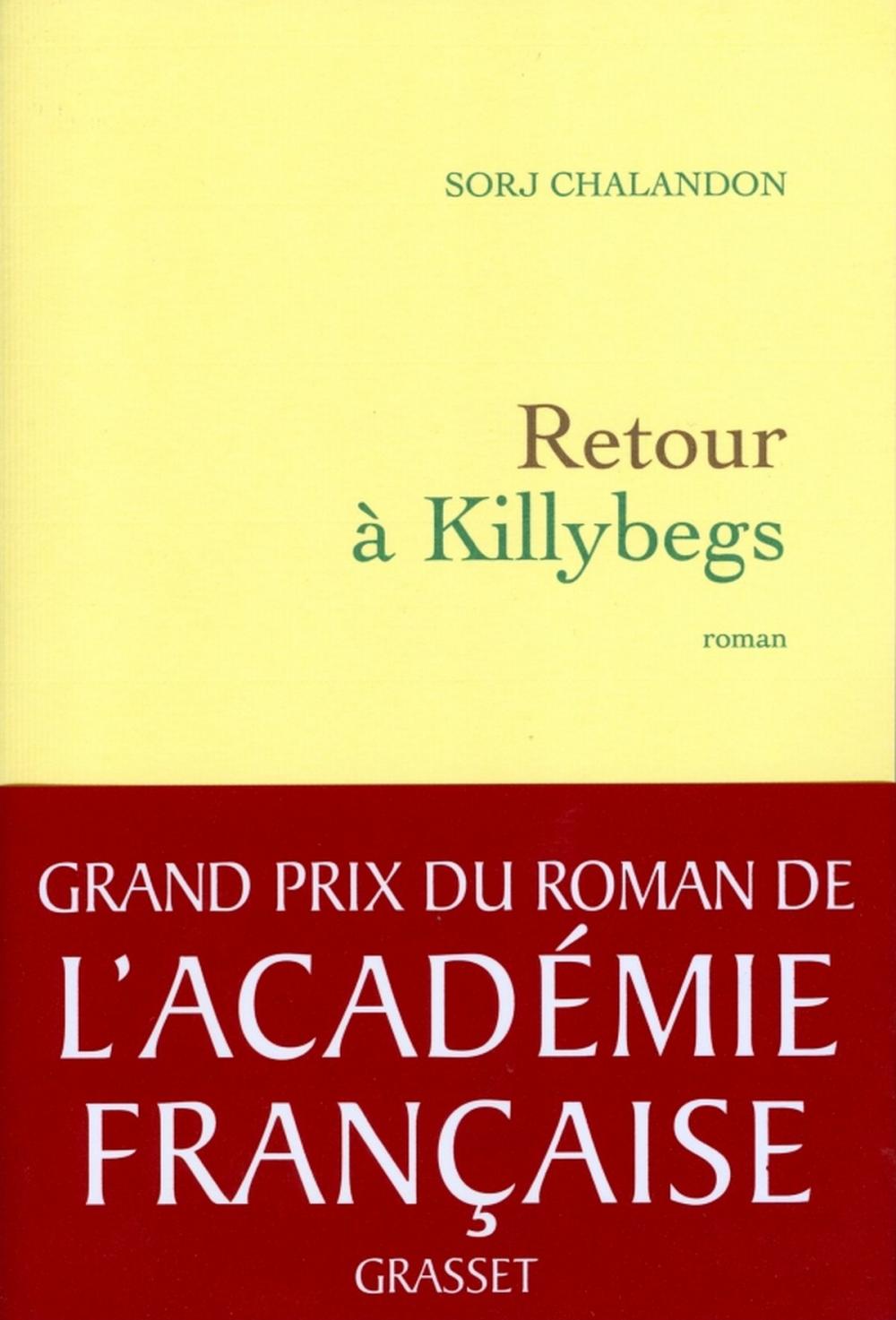Big bigCover of Retour à Killybegs (Grand Prix du Roman de l'Académie Française 2011)