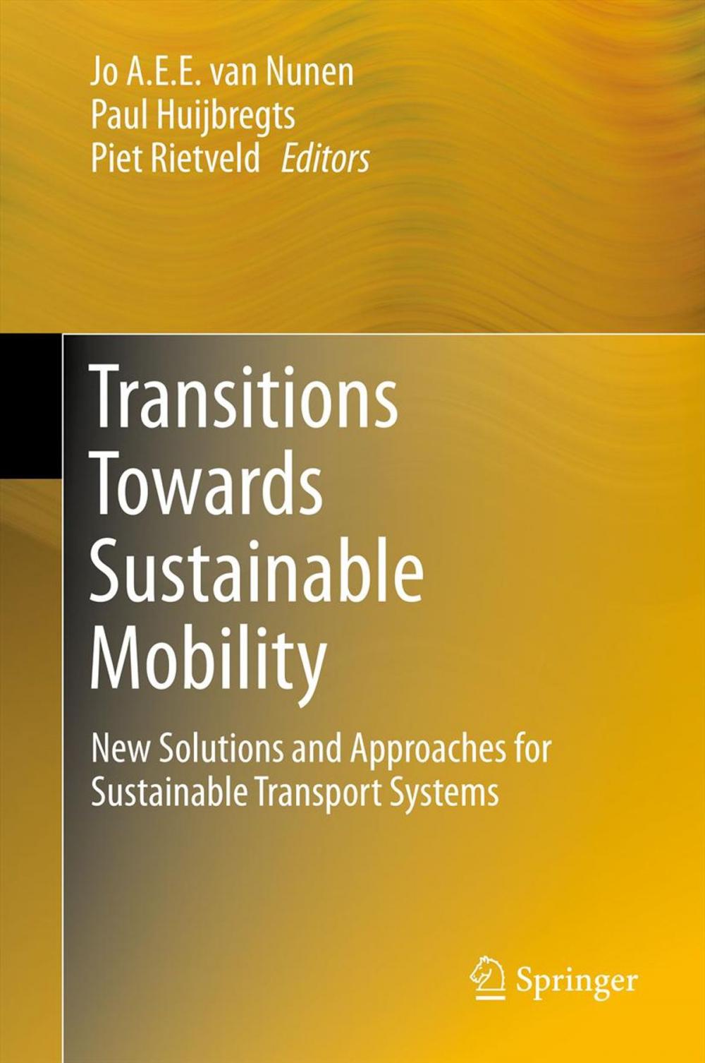Big bigCover of Transitions Towards Sustainable Mobility