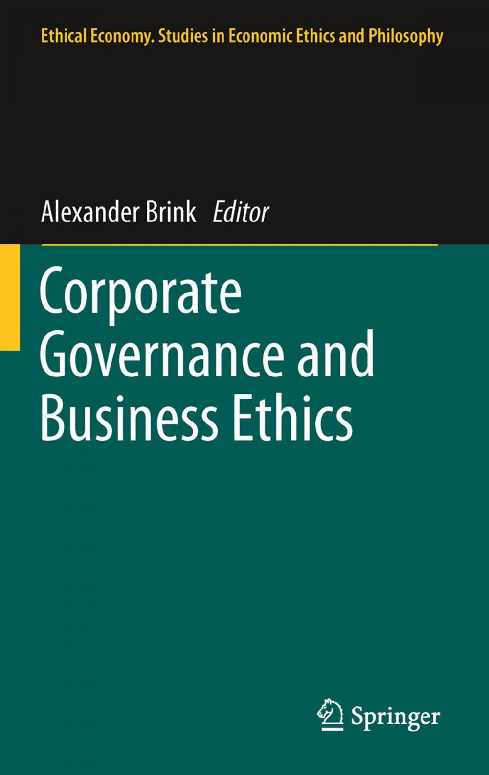 Big bigCover of Corporate Governance and Business Ethics