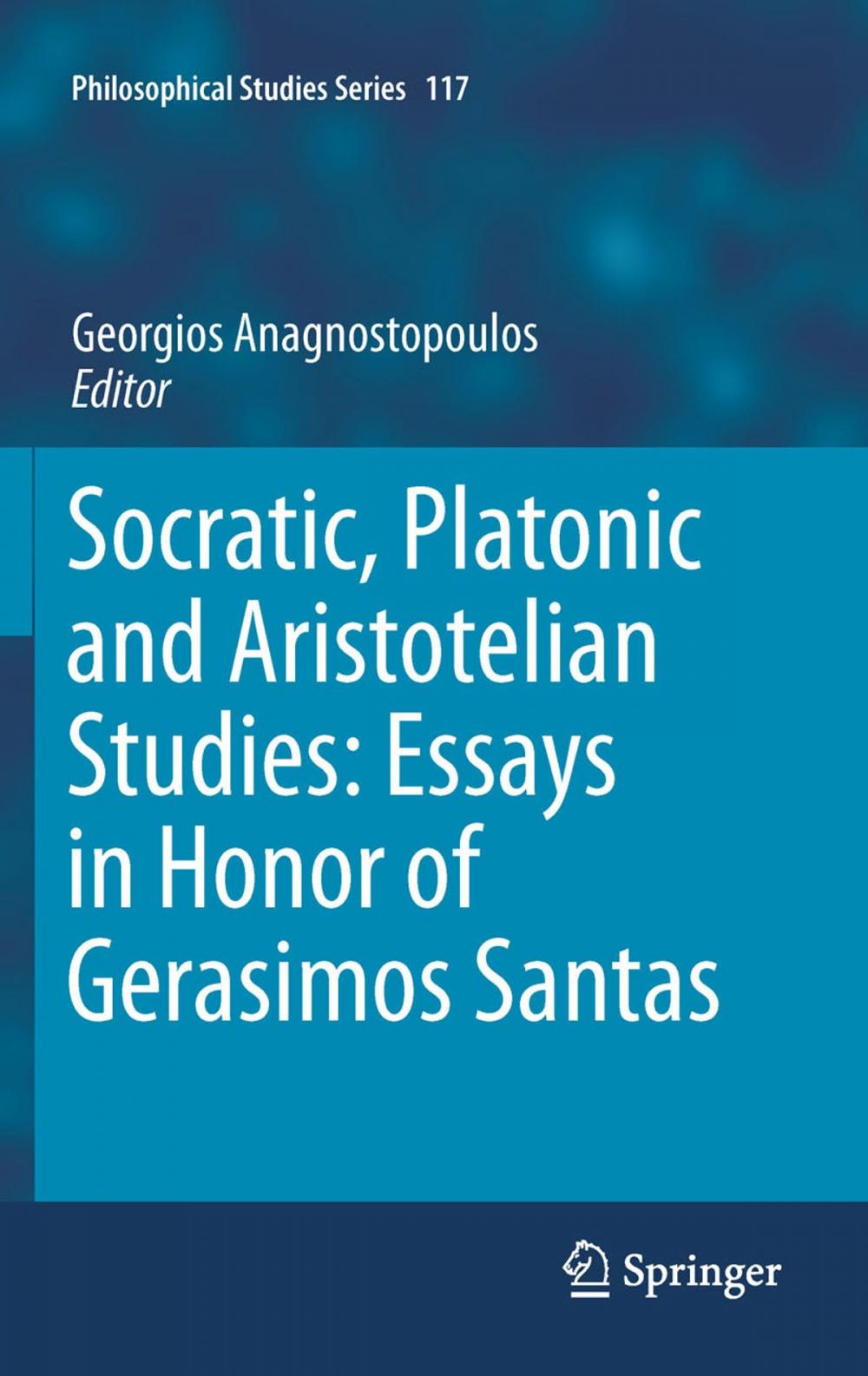 Big bigCover of Socratic, Platonic and Aristotelian Studies: Essays in Honor of Gerasimos Santas
