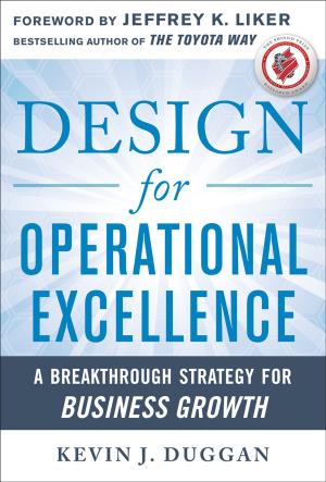 Cover of the book Design for Operational Excellence: A Breakthrough Strategy for Business Growth by Vince Lombardi Jr.