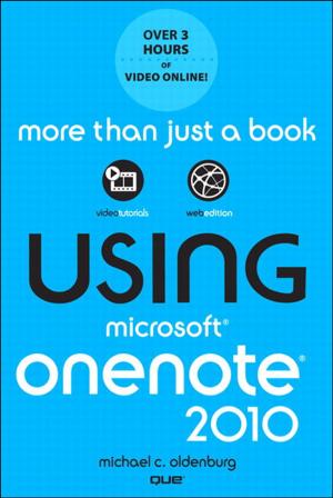 Cover of the book Using Microsoft OneNote 2010 by Andre Karamanian, Francois Dessart, Srinivas Tenneti