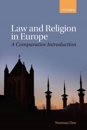 Cover of the book Law and Religion in Europe by Professor Clive Walker