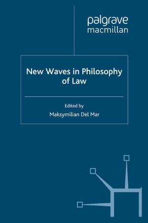 Cover of the book New Waves in Philosophy of Law by C. Canning