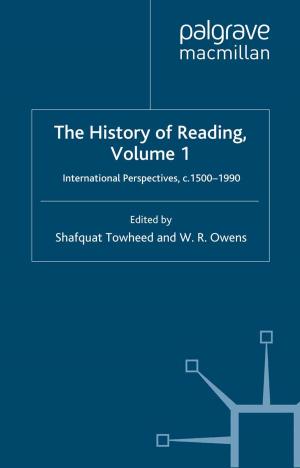 Cover of the book The History of Reading by Anthony Robert Booth