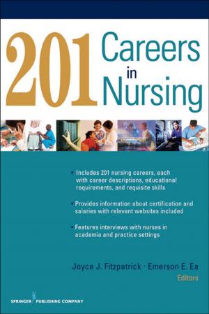 Cover of the book 201 Careers in Nursing by Arnold Lazarus, PhD, ABPP