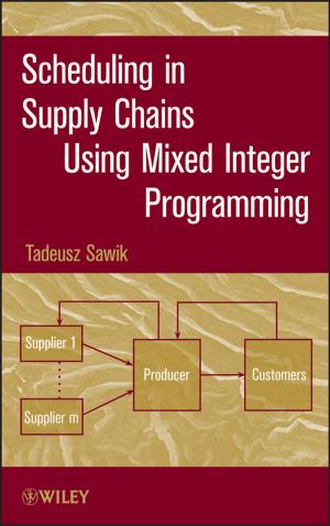 Book cover of Scheduling in Supply Chains Using Mixed Integer Programming