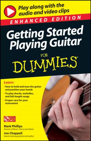 Cover of the book Getting Started Playing Guitar For Dummies, Enhanced Edition by Dan Gookin, Sandra Hardin Gookin