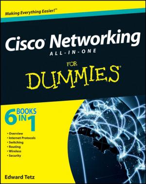Cover of the book Cisco Networking All-in-One For Dummies by Mary Stuart Hunter, John N. Gardner, Scott E. Evenbeck, Jerry A. Pattengale, Molly Schaller, Laurie A. Schreiner, Barbara F. Tobolowsky