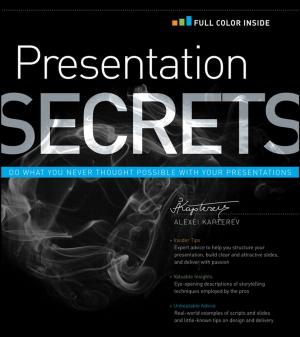 Book cover of Presentation Secrets