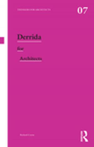 Cover of the book Derrida for Architects by Sheelagh M. Ellwood