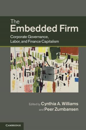 Cover of the book The Embedded Firm by Zoe Stamatopoulou
