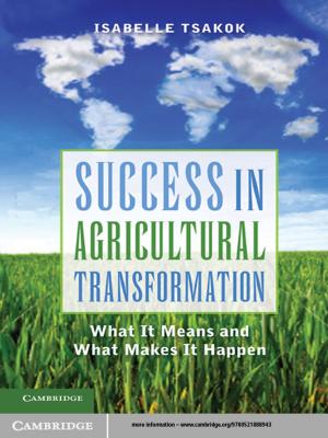 Cover of the book Success in Agricultural Transformation by Alain Barrat, Marc Barthélemy, Alessandro Vespignani