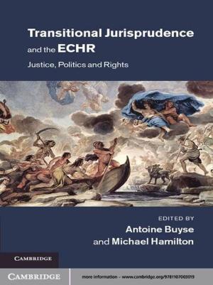 Cover of the book Transitional Jurisprudence and the ECHR by David E. Cunningham