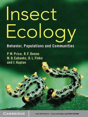 Cover of the book Insect Ecology by Cees Oomens, Marcel Brekelmans, Sandra Loerakker, Frank Baaijens