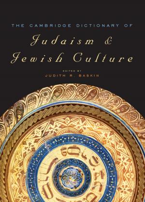 Cover of The Cambridge Dictionary of Judaism and Jewish Culture