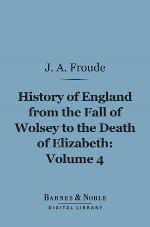 Book cover of History of England From the Fall of Wolsey to the Death of Elizabeth, Volume 4 (Barnes & Noble Digital Library)