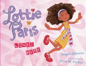 Cover of the book Lottie Paris Lives Here by Kieran Scott