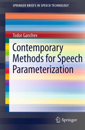 Cover of the book Contemporary Methods for Speech Parameterization by Ernest McDaniel, Chris Lawrence