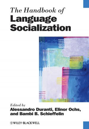 Cover of the book The Handbook of Language Socialization by Lois J. Zachary