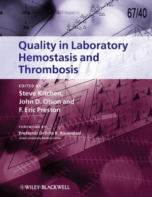 Cover of the book Quality in Laboratory Hemostasis and Thrombosis by Galen Burghardt, Brian Walls