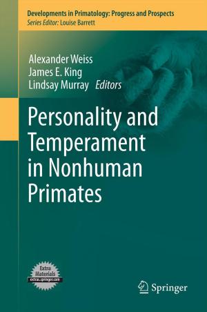 Cover of Personality and Temperament in Nonhuman Primates