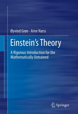 Book cover of Einstein's Theory