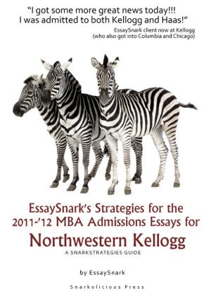 Cover of EssaySnark's Strategies for the 2011-'12 MBA Admissions Essays for Northwestern Kellogg