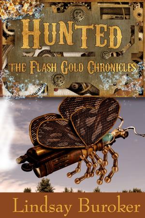Book cover of Hunted (The Flash Gold Chronicles, #2)