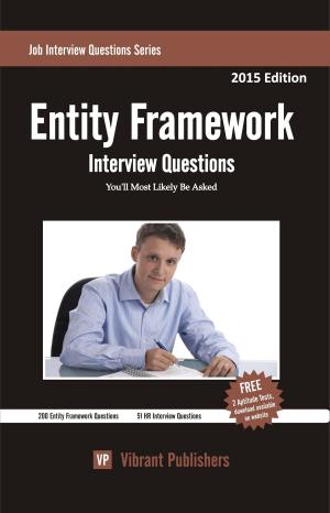Book cover of Entity Framework Interview Questions You'll Most Likely Be Asked