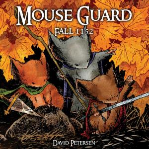 Cover of the book Mouse Guard Vol. 1: Fall by Jim Henson, Matthew Dow Smith, Jeff Stokely, Kyla Vanderklugt, S.M. Vidaurri