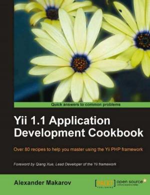 Cover of the book Yii 1.1 Application Development Cookbook by Daniel Reis