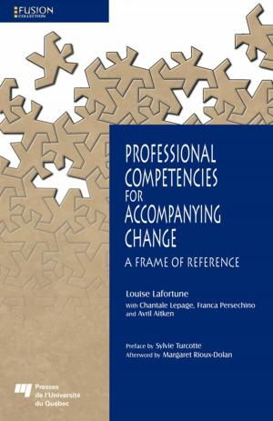 Cover of the book Professional Competencies for Accompanying Change by Aurélie Campana, Gérard Hervouet