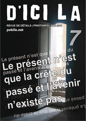 Cover of the book d'ici là, n°7 by Jean-Luc Steinmetz