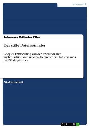 Cover of the book Der stille Datensammler by Lidia Crimu