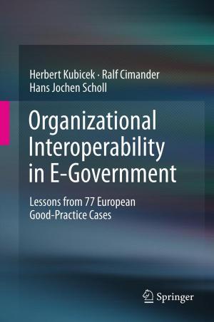 Cover of the book Organizational Interoperability in E-Government by Zhong Lin Wang