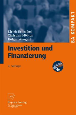 Cover of the book Investition und Finanzierung by Stefan N. Grösser