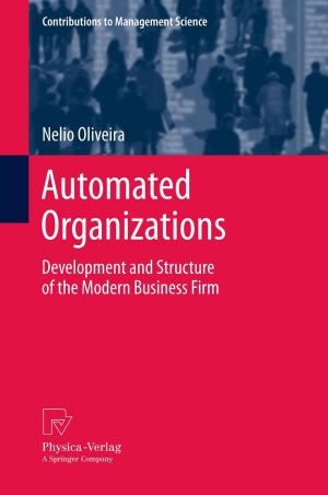Cover of the book Automated Organizations by Tatjana Samsonowa
