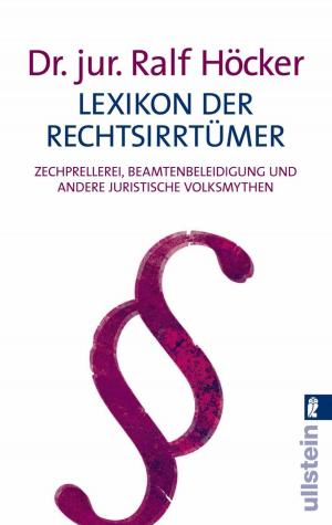 Cover of the book Lexikon der Rechtsirrtümer by Tessa Hennig