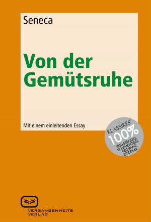 Cover of the book Von der Gemütsruhe by Hilmar Sack, Alexander Schug