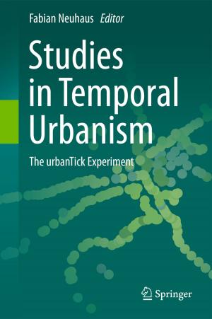 Cover of the book Studies in Temporal Urbanism by Bernard S. Matisoff