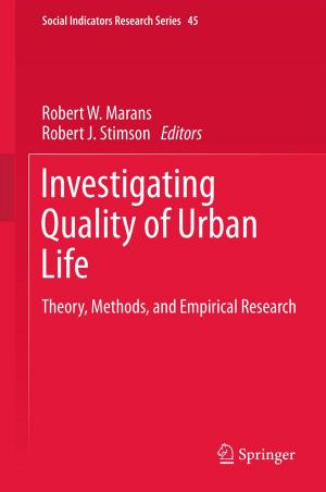 Cover of the book Investigating Quality of Urban Life by John O. Niles, Eric Levy, R. Schwarze