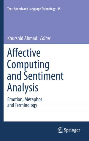 Cover of the book Affective Computing and Sentiment Analysis by Miroslav Kutílek, Donald R. Nielsen