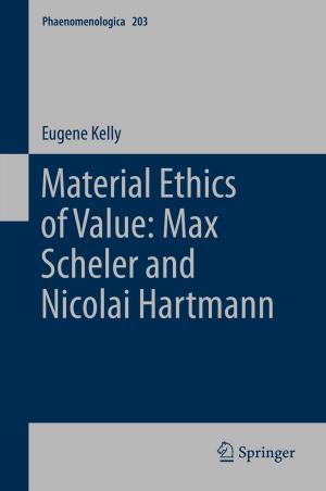 Cover of the book Material Ethics of Value: Max Scheler and Nicolai Hartmann by D. de Moulin