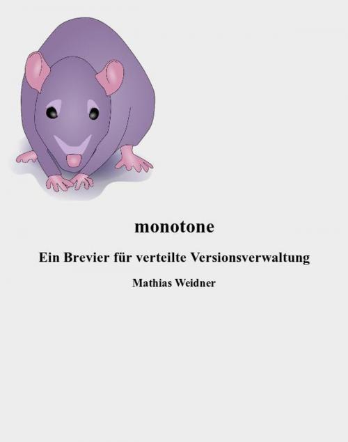 Cover of the book monotone by Mathias Weidner, Mathias Weidner