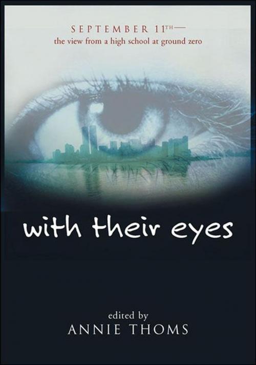 Cover of the book with their eyes by Annie Thoms, HarperTeen