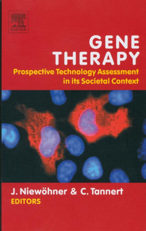 Cover of the book Gene Therapy: Prospective Technology assessment in its societal context by , Elsevier Science