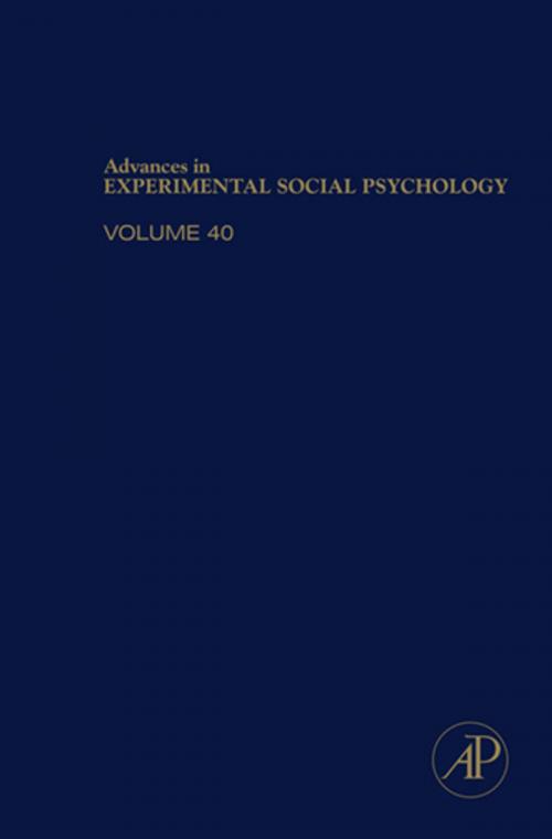 Cover of the book Advances in Experimental Social Psychology by , Elsevier Science